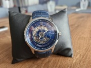 Heritor Automatic Davies - Silver/Navy