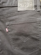 Levi's 504 czarne (36x32)
