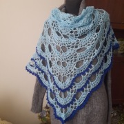Piękna chusta handmade 