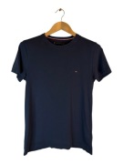 Koszulka Tommy Hilfiger granatowa z logiem m