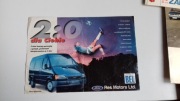 Ford Transit prospekt reklama leseng-owa bel Polska lata 90'