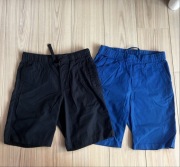2 pary szortów 134/140 H&M