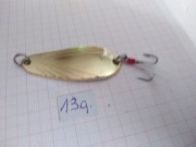 Błystki  wahadłowe - zestaw  2 szt. na szczupaki