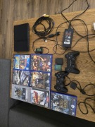 Konsola PlayStation 2 PS2 Slim + Karta + 2 pady + HDMI wtyczka + Gry