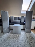 Głośniki, kino domowe 5.1 Jamo, zestaw z subwooferem  100/170W