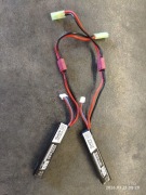 2 sztuki Akumulator LiPo Specna Arms 11.1V 1000mAh 20C T-Connect (Deans)