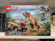 Nowe LEGO Jurassic World 76941- Pościg za karnotaurem, odbiór Kraków