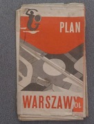Plan miasta Warszawa 1971