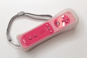 Oryginalny Kontroler Wii Remote Motion Plus Różowy Pink RVL-036 BDB