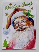 KARTKI ŚWIĄTECZNE ręcznie malowane