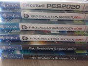 Kolekcja PES  Pro Evolution Soccer 2020 PS4 PS5 + 2019 + 18 + 17 + 16 + 15