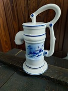 Ceramiczna pompa ozdobna sielskie wiejskie