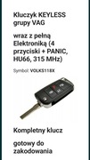 Kluczyk keyless Volkswagen 