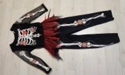 strój wampirka wampirzyca szkieletor halloween tiul nr 367
