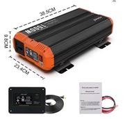 Przetwornica FCHAO czysty sinus 1500W nowa