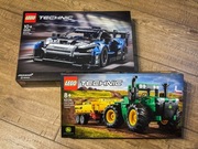 LEGO TECHNIC 42123 & 42136 (McLaren Senna GTR & Traktor John Deere)
