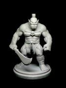 Czarny Ork Metin2 Figurka 15 cm