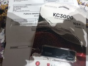 Dysk SSD Kingston 1TB M.2 PCIe Gen 4 KC3000 7000MB/s NVMe PS5