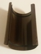 Rynny Karolina złączka rynny 100 brąz PCV