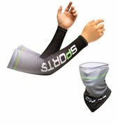 Bieganie rękawki i komin nowe Sport