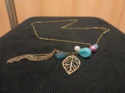 Naszyjnik z listkiem LBVYR