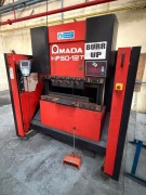 Kompaktowa prasa krawędziowa CNC Amada HFT 50-12 serwisowana, mało godzin