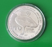 10 miedziaków chroniących przyrodę DROP - posrebrzana