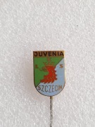 Odznaka Juvenia Szczecin emalia