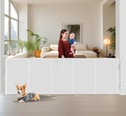 Bramka bezpieczeństwa dla dzieci i psów 0-300 cm zwijana