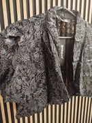 Allegra K bolerko koronkowe czarne XL – elegancka narzutka na sukienkę