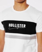HOLLISTER T-SHIRT nowy haftowane logo "L"