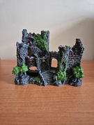 Dekoracja do akwarium piękny zamek dla rybek