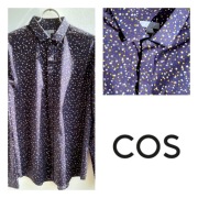 COS wzorzysta koszula męska 100% bawełny r.41