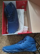 Buty zimowe granatowe 