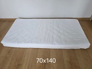 Materac dziecięcy 70x140 cm – kokos z obu stron, bardzo dobry stan!