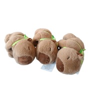 Pluszak kapibara z żółwikiem Happy Hippo 20 cm maskotka miękka na rękę