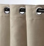 Zasłony IKEA Birtna zaciemniające blackout blokujące światło welurowe grube