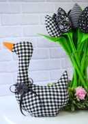 Gąska. Czarna gąska hand-made.