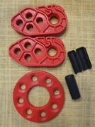 Mocowanie liny Ikea karabinki