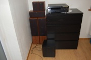 Kino domowe Amplituner Yamaha , subbufer aktywny