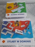 Gry edukacyjne ; Słowny ekspres i Sylaby w dominie. 
