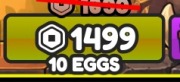 10 dinosaur eggs build a ring farm roblox