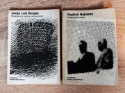 Borges Powszechna historia nikczemności + Nabokov ZESTAW 2szt PIW