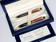 Pelikan Souverän K400 + D400 Black/Red NOS komplet pudełko 2006