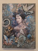 Obraz hand made "Dama Pik"