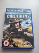 CALL OF DUTY 2 BIG RED ONE PS2 PlayStation 2 (PS2) pudełkowa