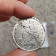 Trade Dollar 1872 Kopia USA