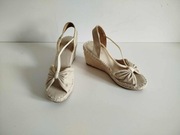 Espadryle na koturnie Clara Barson rozm. 38, nowe