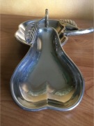 Silver Plated Seba posrebrzana paterka na nóżkach - gruszka.
