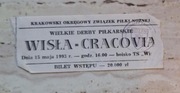 Wisła Kraków - Cracovia Kraków 15.05.1993